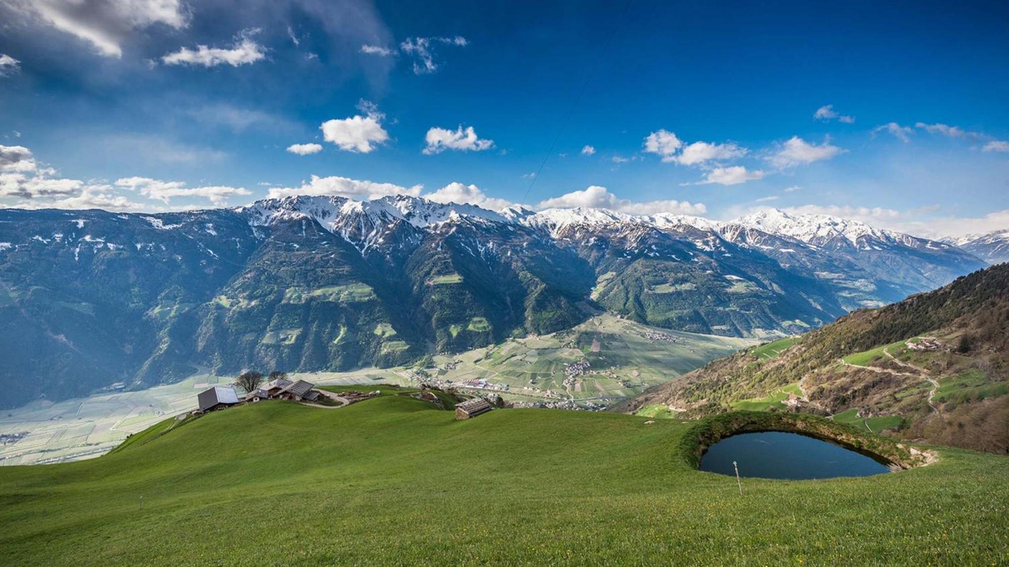Schnatzhof Apartment Morgensonne Naturns Dış mekan fotoğraf
