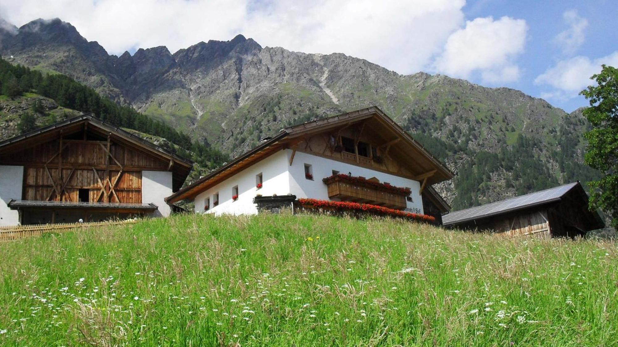Schnatzhof Apartment Morgensonne Naturns Dış mekan fotoğraf