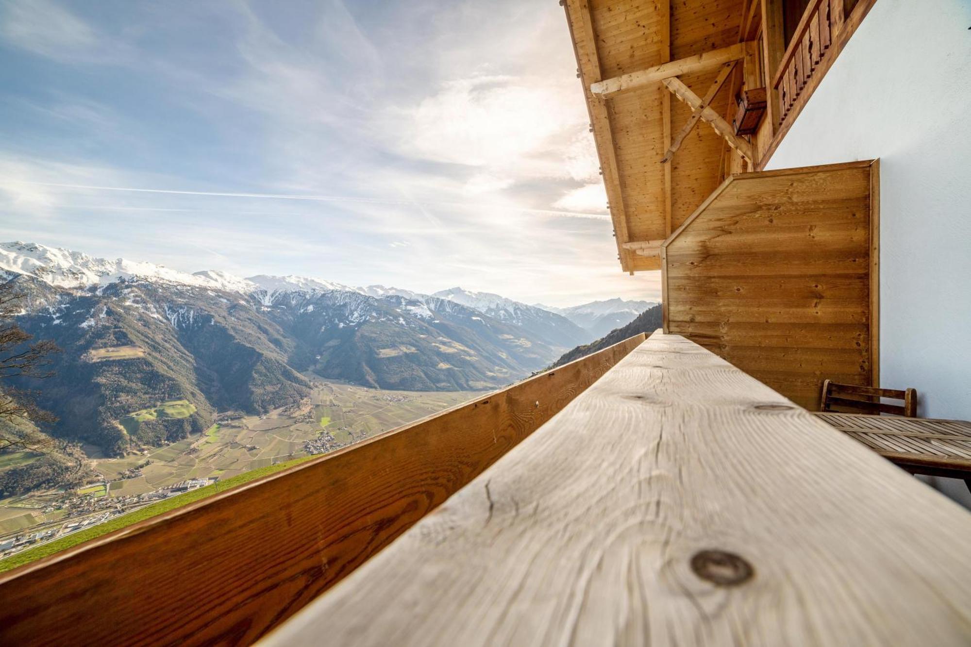 Schnatzhof Apartment Morgensonne Naturns Dış mekan fotoğraf
